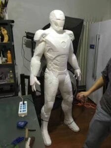 3D Printed Sculpture of Iron Man